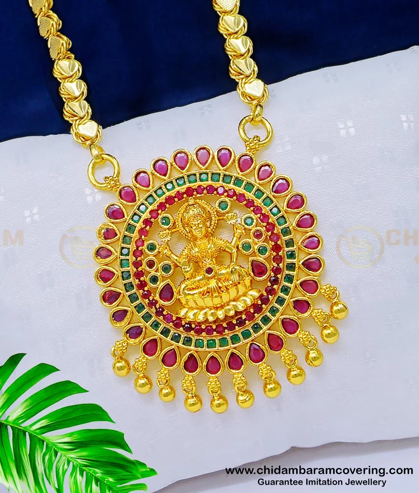 Laxmi on sale locket designs